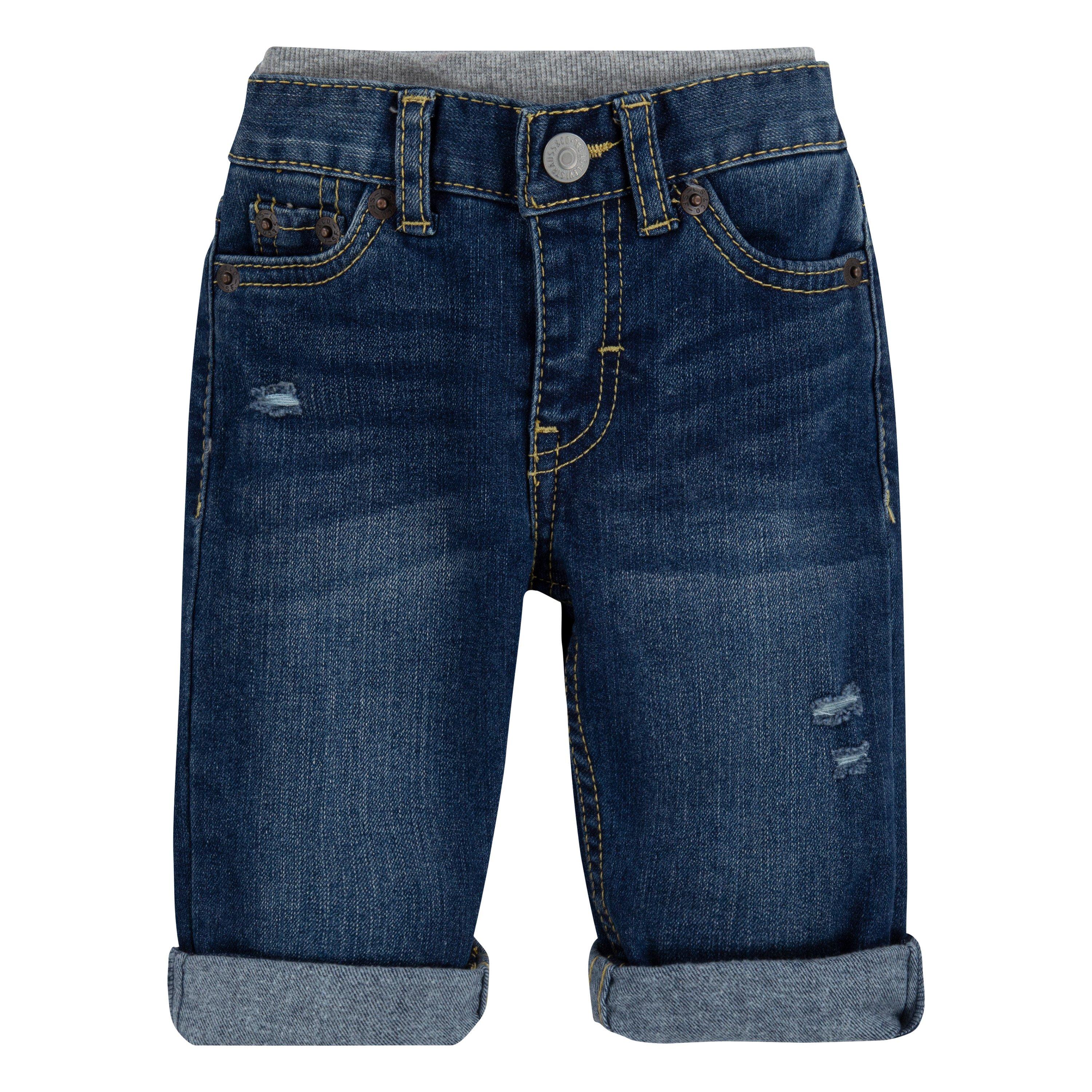 Levi's Murphy Pull On Infant Boys' PCH Blue Pants - PCH BLUE
